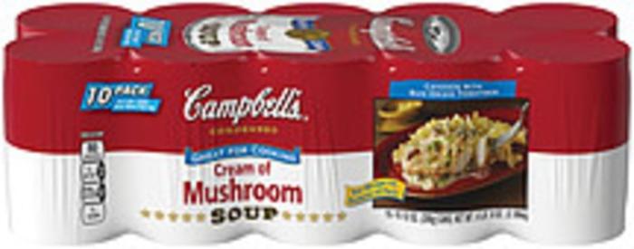 Campbell's cream of mushroom nutrition facts