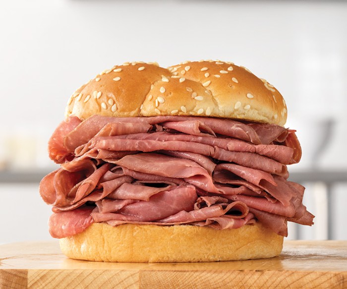 Arbys Menu and Nutrition Facts A Complete Guide