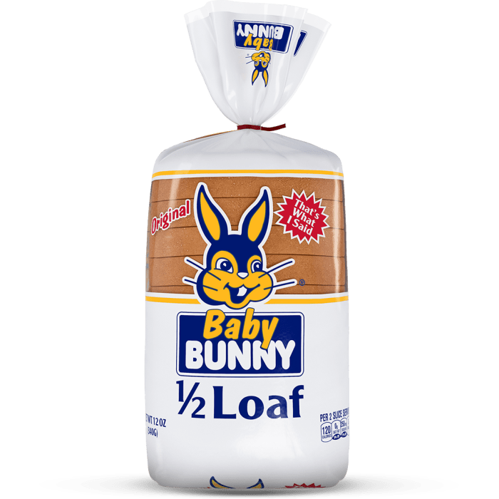 Bunny bread nutrition facts