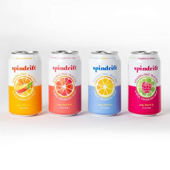 Spindrift sparkling water nutrition facts